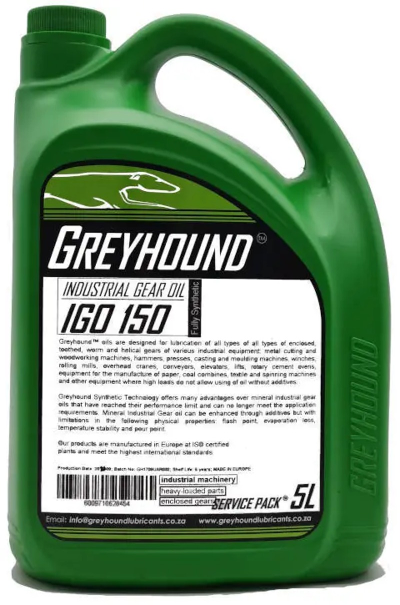 Greyhound Synthetic Gear Oil 150 5L