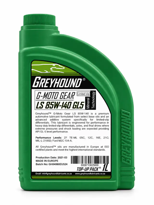Greyhound 85W140 GL5 LS Gear Oil 1L