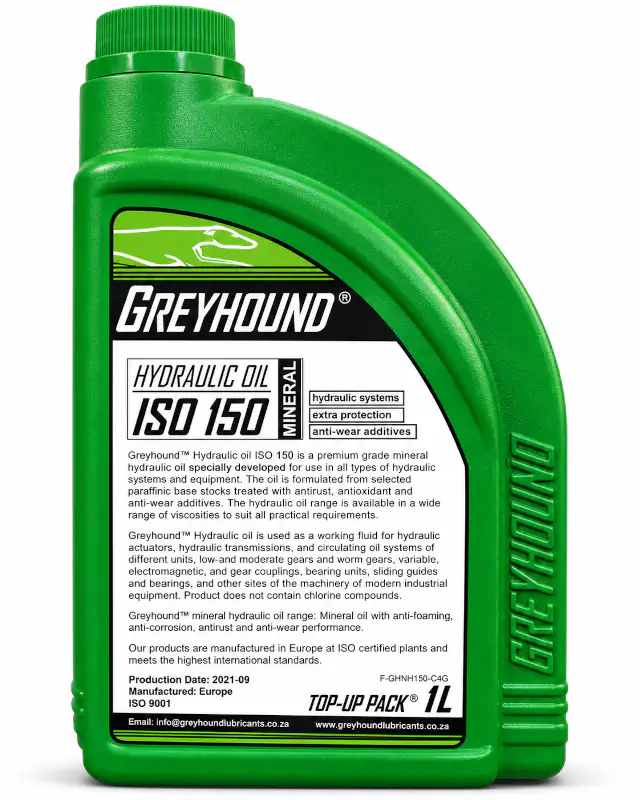 Greyhound Hydraulic 150 AW Oil 1L