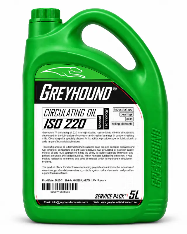 Greyhound Circulating Oil 220 5L
