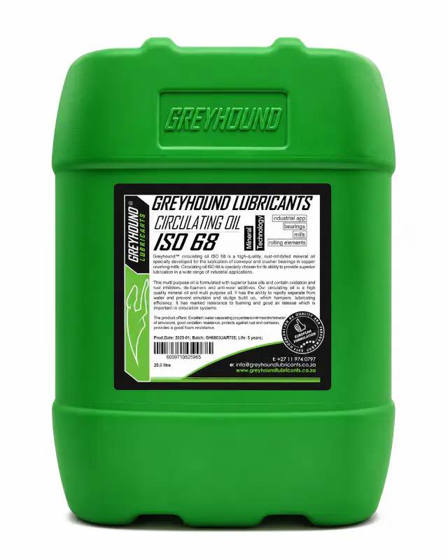Greyhound Circulating Oil 68 20L