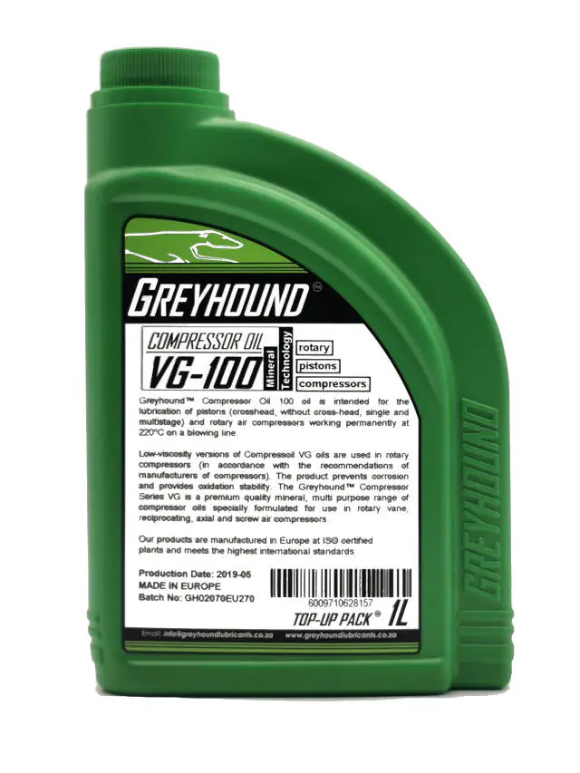 Greyhound Compressor Oil 100 1L