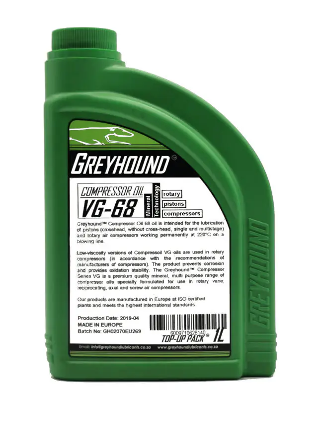 Greyhound Compressor Oil 68 1L