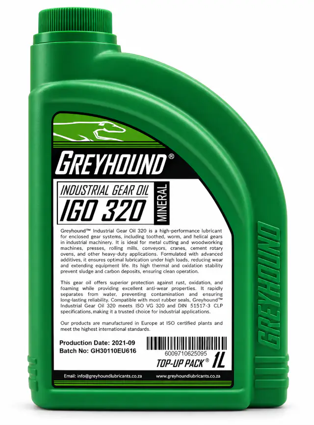 Greyhound Industrial Gear Oil 320 1L