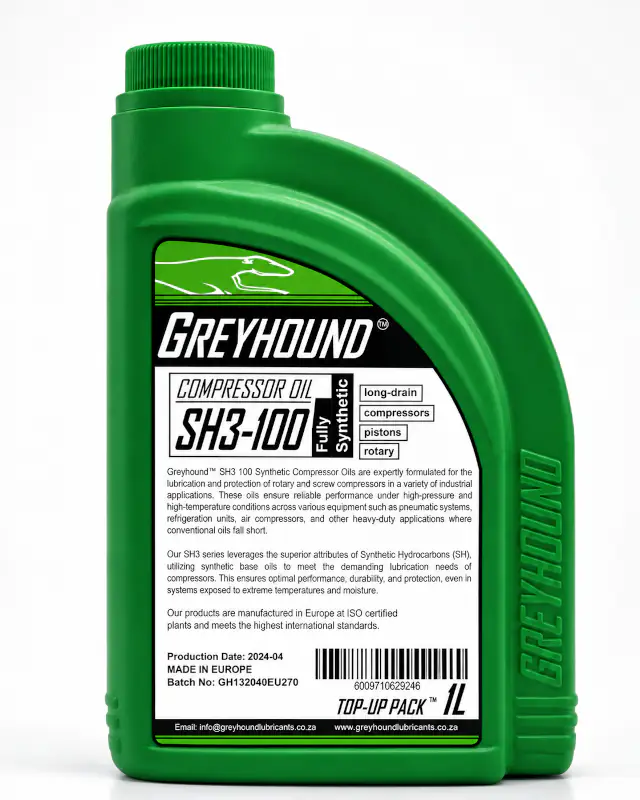 Greyhound Synthetic Compressor Oil 100 1L