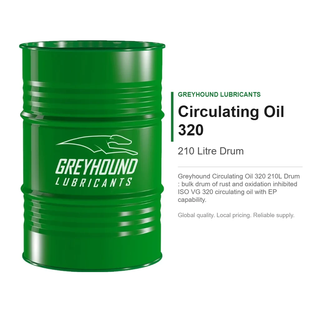 Greyhound Circulating Oil 320 210L Drum