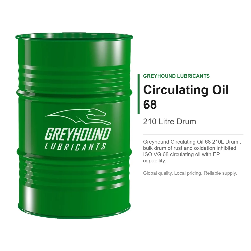 Greyhound Circulating Oil 68 210L Drum