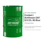 Greyhound Coolant / Antifreeze OAT G12 EL 80 Blue 210L Drum