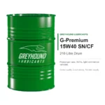 Greyhound G-Premium 15W40 SN/CF 210L Drum