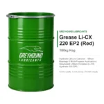 Greyhound Grease Li-CX 220 EP2 (Red) 180kg Keg