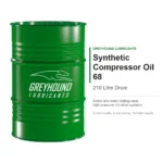 Greyhound Synthetic Compressor Oil 68 210L Drum