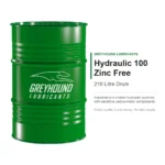 Hydraulic 100 Zinc Free 210L Drum